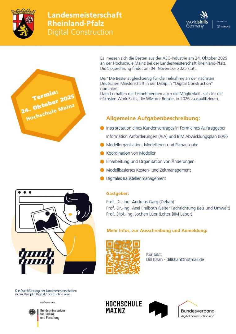 Landesmeisterschaft Rheinland-Pfalz – Digital Construction 2025