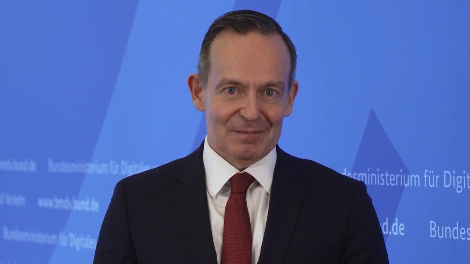 Videobotschaft von Bundesminister Dr. Volker Wissing zur Deutschen Meisterschaft Digital Construction 2024 in Wiesbaden