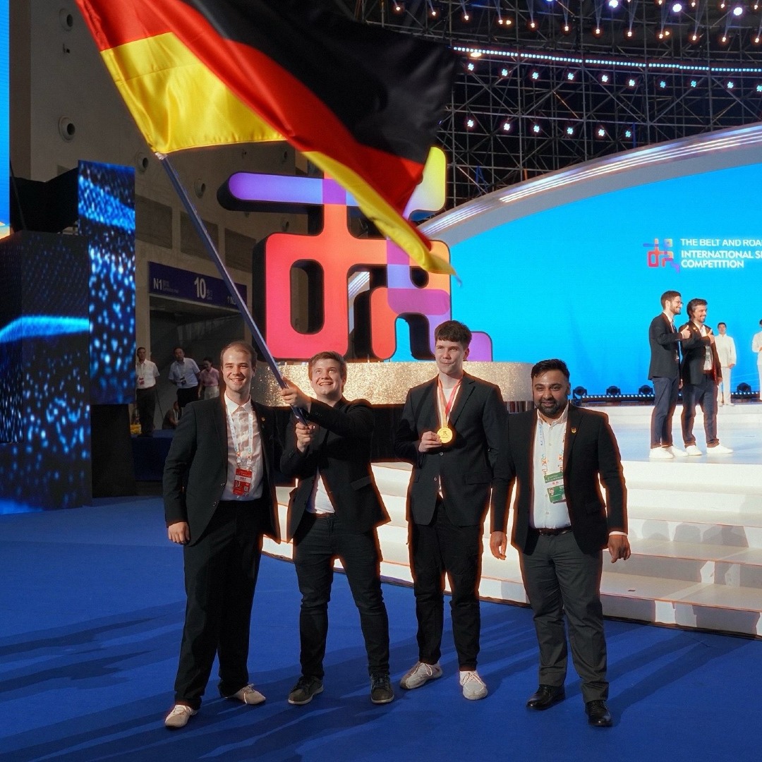Erfolg in China, bei der 2nd Belt and Road International Skills Competition in Chongqing